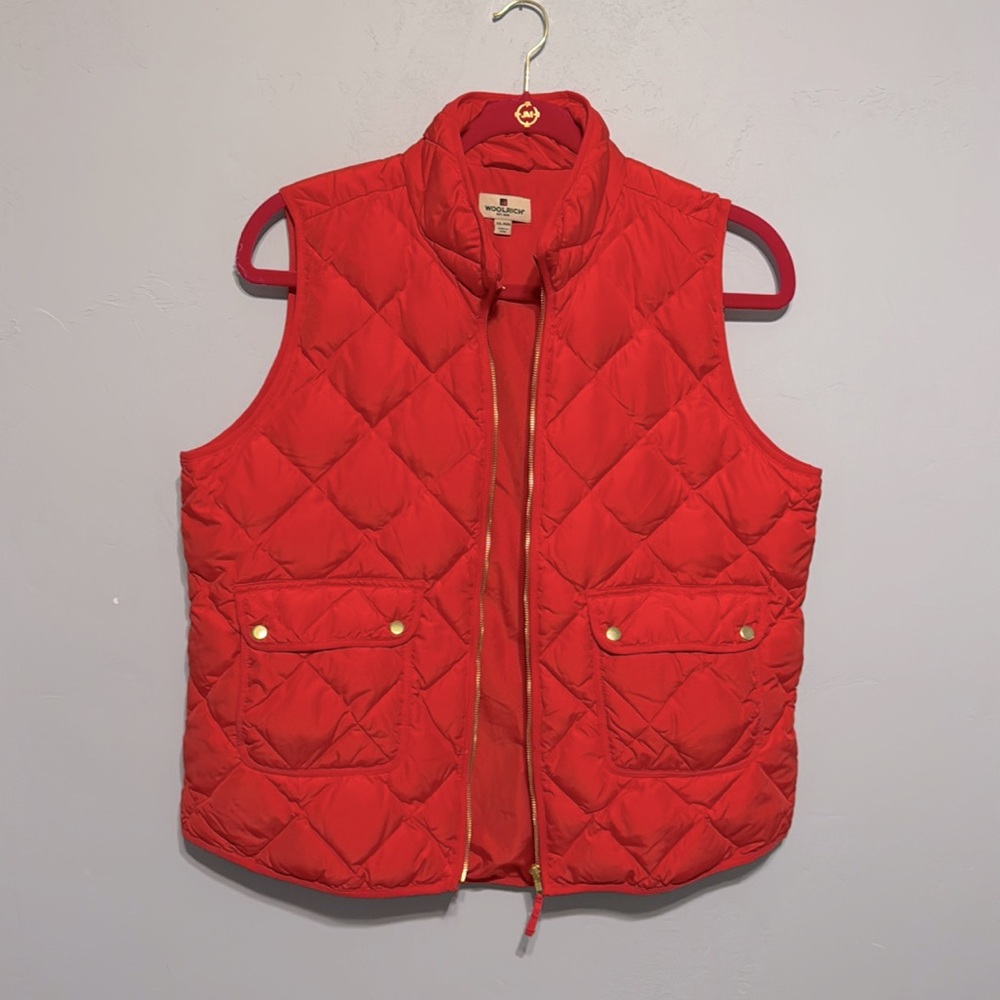 Woolrich Down Puffer Vest Euc - image 8